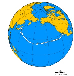 Adelita's track across the Pacific