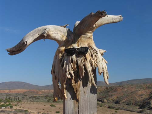 Ranch gate "skull"