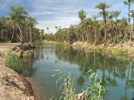 laguna de agua dulce