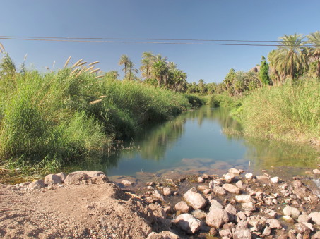 laguna de agua dulce