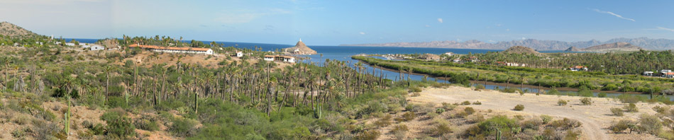 Panorama of Mulege River