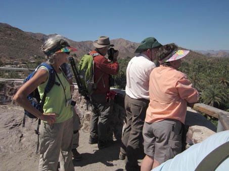 Amigos en el mirador