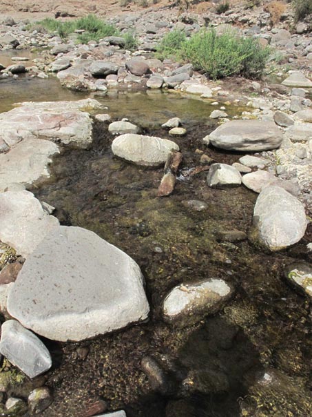 Pools in arroyo