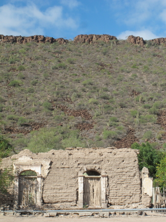 Old adobe house