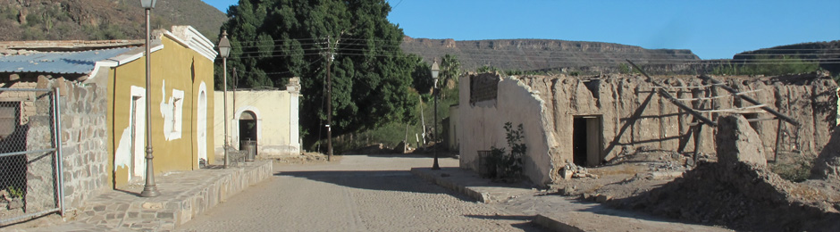 Late afternoon in San Miguel de Comondú.