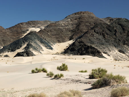 San dunes near San Felipe