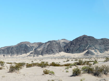 Sierra las Pintas sand dunes