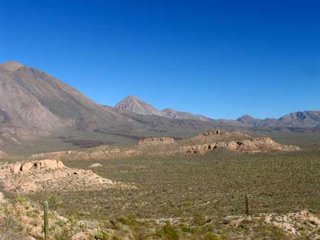 Desert along Central Coast subregion