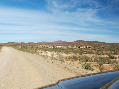 View of town of El Arco