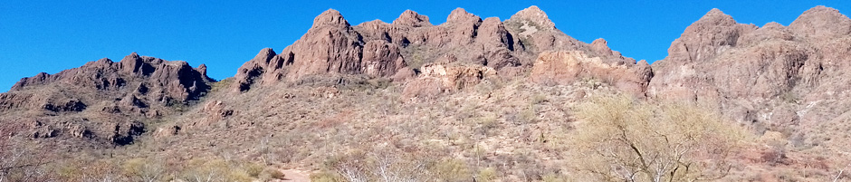 Sierra Guadalupe peaks