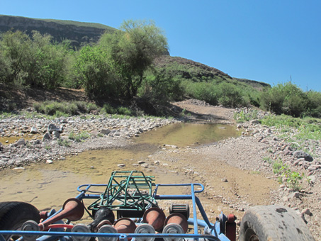 water crossing