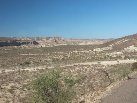 Vista del Arroyo La Purísima