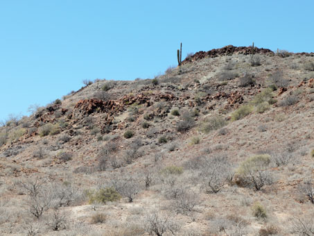 volcanic ridge