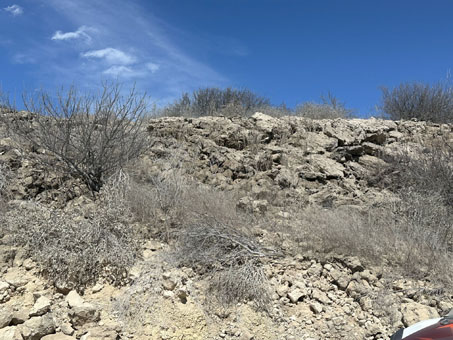limestone bluff