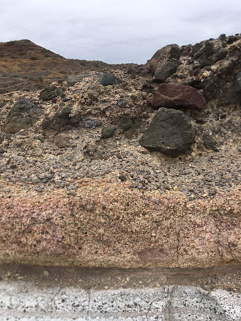 Copyright © 2025 D. Valov pyroclastic flow layers