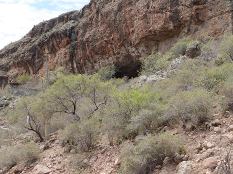 Cueva Raton rock art site