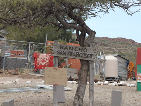 Rancho San Francisco sign