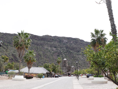 Vista de la Misión San Javier