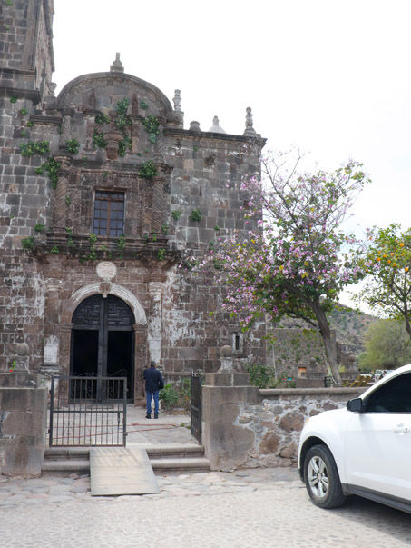 Front of Mission San Javier